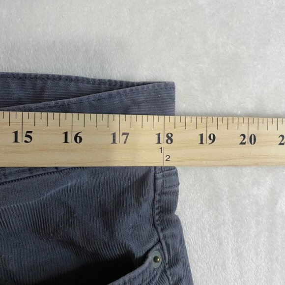 Banana Republic Pants Mens 36x33 Slim Fit Gray Chino Casual Corduroy - Picture 9 of 11